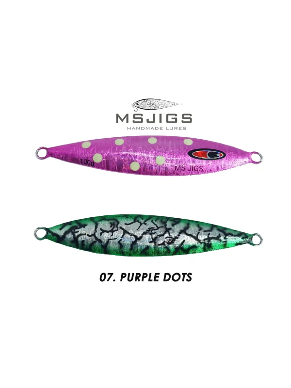 SLOW MOTION 100g 07 PURPLE DOTS SLOW MOTION 100-160-200g