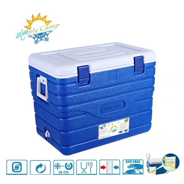 POLAR COOLER pic 01 ΨΥΓΕΙΟ 125LT SIMPLY CAMP - POLARCOOL