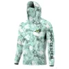 JYG Pro - Αντηλιακό Μπλουζάκι UV 50+ UPF Με Κουκούλα AQUA CAMO