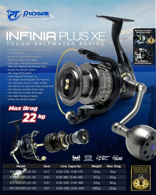 HHH67-0GC4K PIONEER Infinia Plus XE 8000