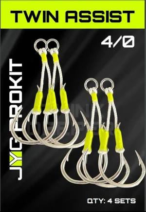TwinAssistValuePack_4_0 JYG PRO - TWIN ASSIST HOOKS 4/0 - VALUE PACK