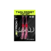 JYG PRO - TWIN ASSIST 4/0 PINK FEATHER